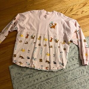 Disney Dog Spirit Jersey womens size xl.
